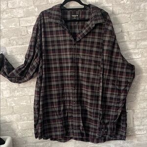 Charter Club Plaid Button-Up Shirt